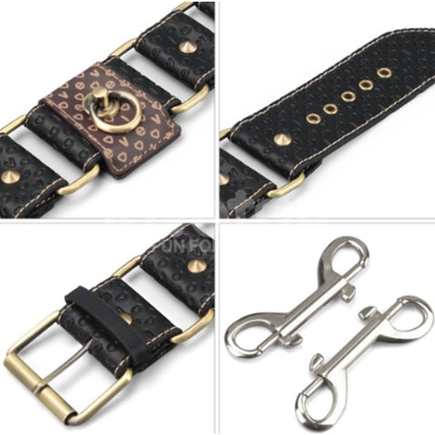 Rebellion Reign (Black) – Faux Leather Adjustable Ankle Cuffs > Bondage Gear > Restraints