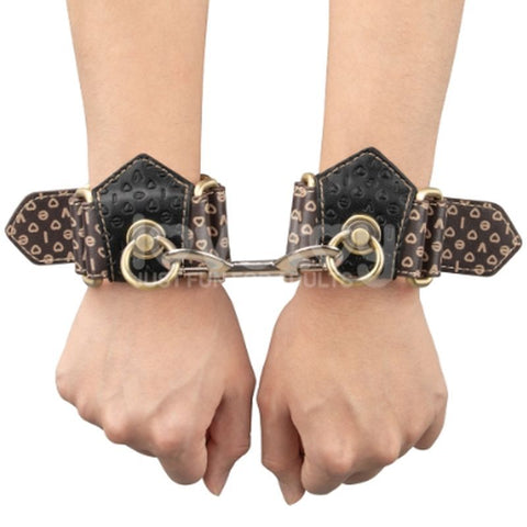 Rebellion Reign (Vintage Bronze) – Deluxe PU Handcuffs > Bondage Gear > Handcuffs