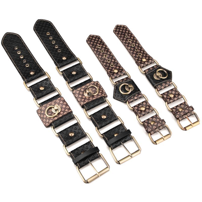 Rebellion Reign Hogtie Set – Vintage-Style Bronze Spikes Bondage Set Medical Themed