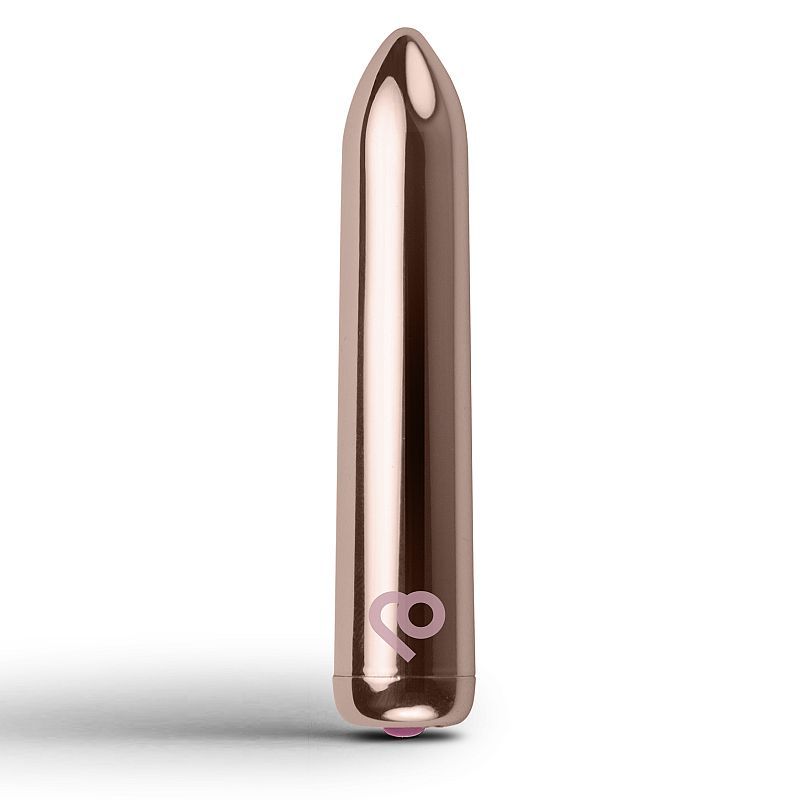 Golden Rose Rechargeable Bullet Vibrator – Sleek Compact Powerful Vibrator Gold > Vibrators > Mini Vibrators Main image