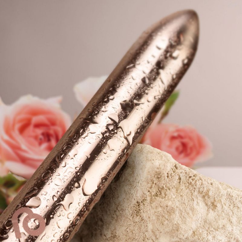 Golden Rose Rechargeable Bullet Vibrator – Sleek Compact Powerful Vibrator BULLETS