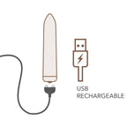 Golden Rose Rechargeable Bullet Vibrator – Sleek Compact Powerful Vibrator > Vibrators > Mini Vibrators