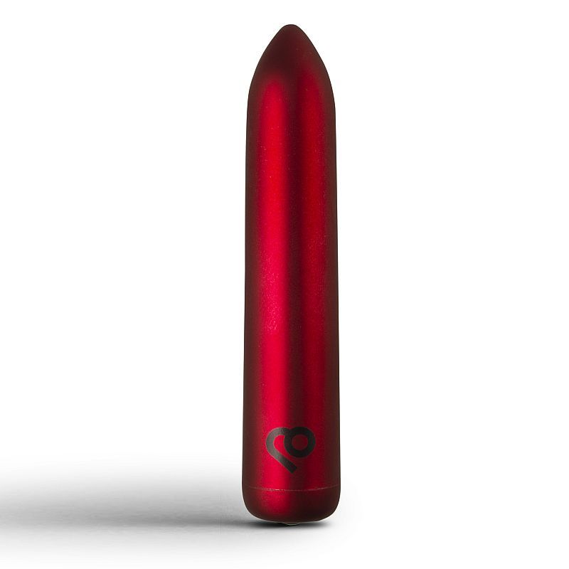Poppy Red Rechargeable Bullet Vibrator – Sleek Compact Rechargeable Vibrator Red > Vibrators > Mini Vibrators Main image