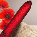 Poppy Red Rechargeable Bullet Vibrator – Sleek Compact Rechargeable Vibrator > Vibrators > Mini Vibrators