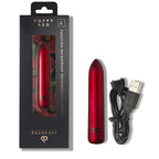 Poppy Red Rechargeable Bullet Vibrator – Sleek Compact Rechargeable Vibrator > Vibrators > Mini Vibrators