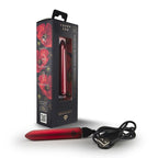 Poppy Red Rechargeable Bullet Vibrator – Sleek Compact Rechargeable Vibrator > Vibrators > Mini Vibrators