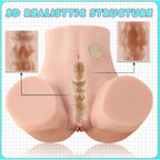 Maya 4.5kg USB Auto Suction Torso Masturbator – Realistic Pussy and Anal Openings > Sex Toys For Men > Assbators