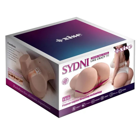 Sydni 7.5kg USB Auto Thrusting Vagina Torso – Realistic Thrusting Male Masturbator Assturbators