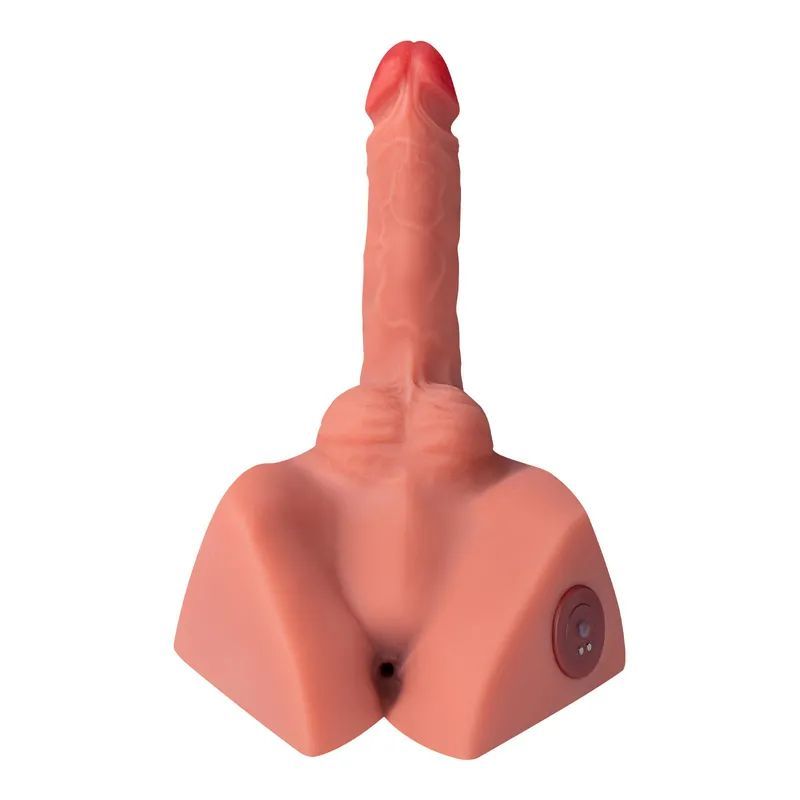 Michael 2.5kg USB Auto Thrusting Male Torso with 20cm Realistic Cock – Powerful Vibration Male Masturbator Flesh > Sex Toys > Sex Dolls > Premium Main image