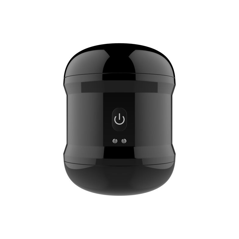 Onyx Dual Open Ended (Black) – Vibrating Penis Trainer Black > Sex Toys For Men > Masturbators > Vibrating Main image