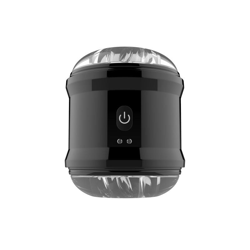 Onyx Dual Open Ended (Black) – Vibrating Penis Trainer Secondary image