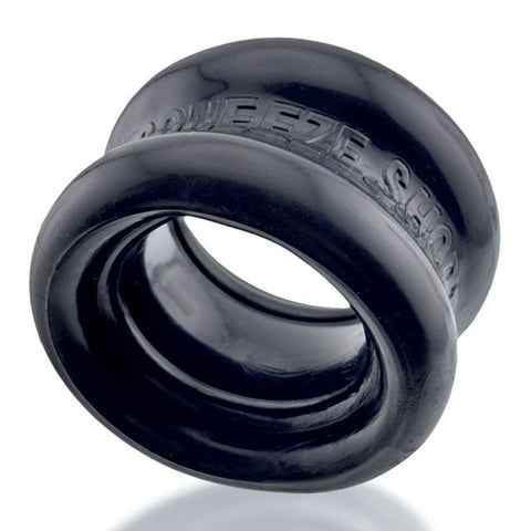 Squeeze Short (Black) – Rubber Ballstretcher > Sex Toys For Men > Ball Stretchers