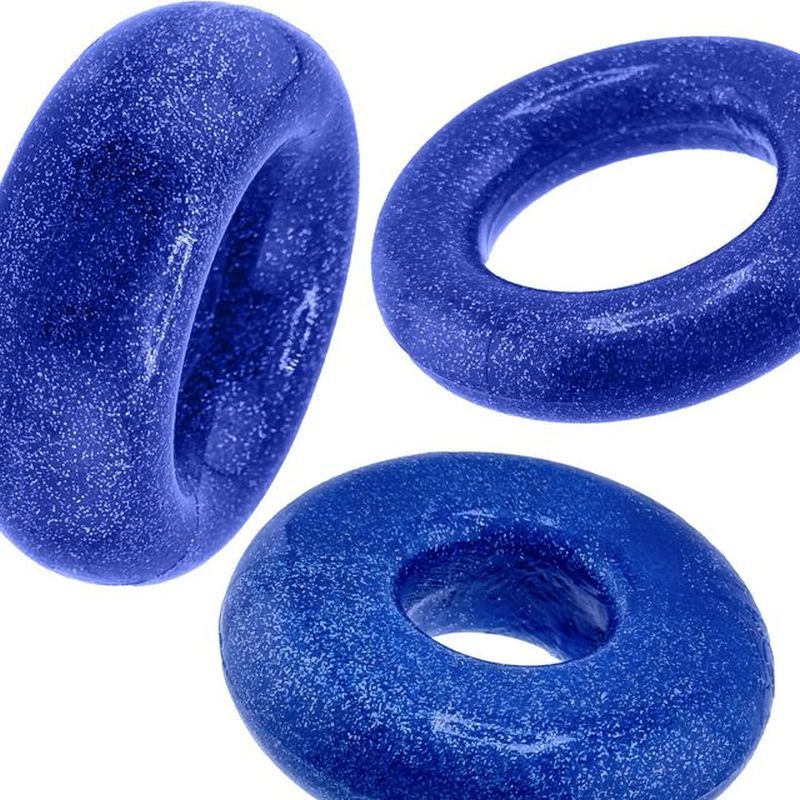 Cockpack Multi Design (Black Mica) – Multi-Size Multi-Shape Cockring Pack > Cock Ring > Sets