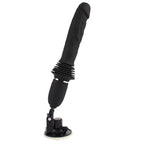 Aeshma Mountable Remote Heating Thrust Machine – Remote-Controlled Vibrator Black > Dildos > Thrusting Dildos