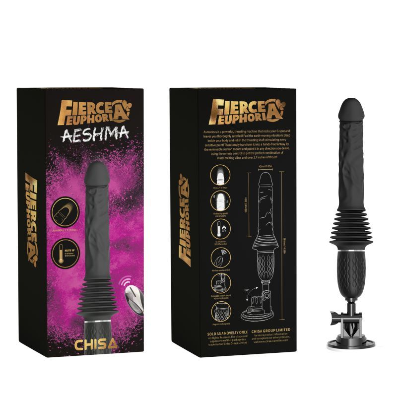 Aeshma Mountable Remote Heating Thrust Machine – Remote-Controlled Vibrator > Dildos > Thrusting Dildos