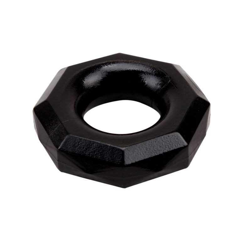 Cadiluck Nut Ring Set 2 Pc – Stretchy Thick Grip Cock Rings Black One Size > Cock Ring > Sets Main image
