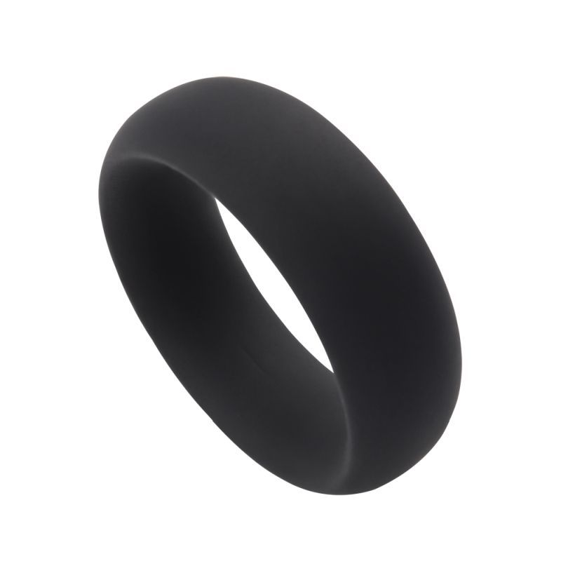 Infinity Comfort Ring Large (Black) – Silicone Penis Ring 4.8 cm Diameter > Cock Ring > Single