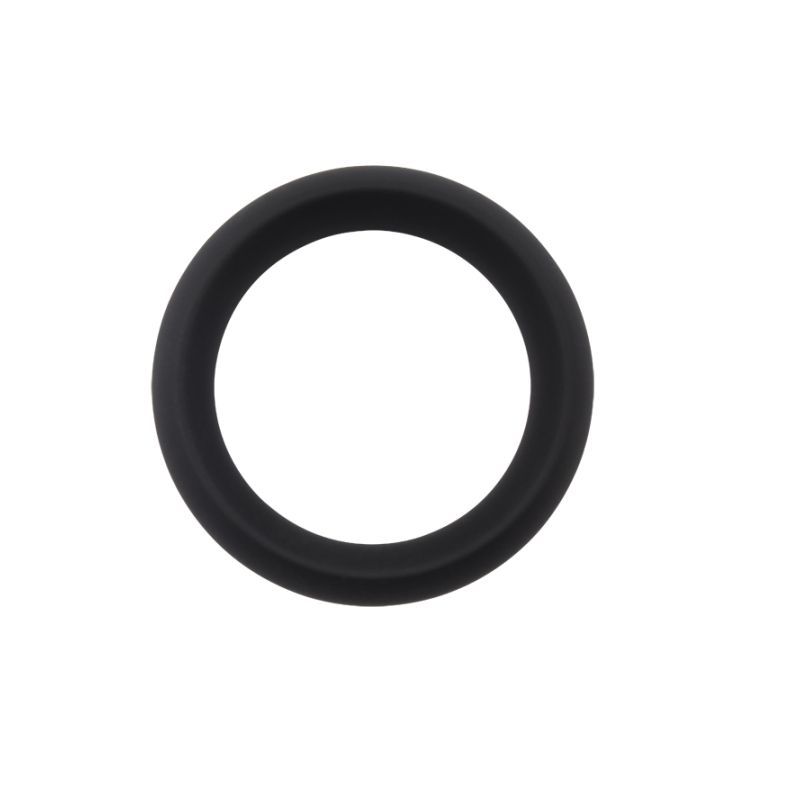 Infinity Comfort Ring Large (Black) – Silicone Penis Ring 4.8 cm Diameter > Cock Ring > Single