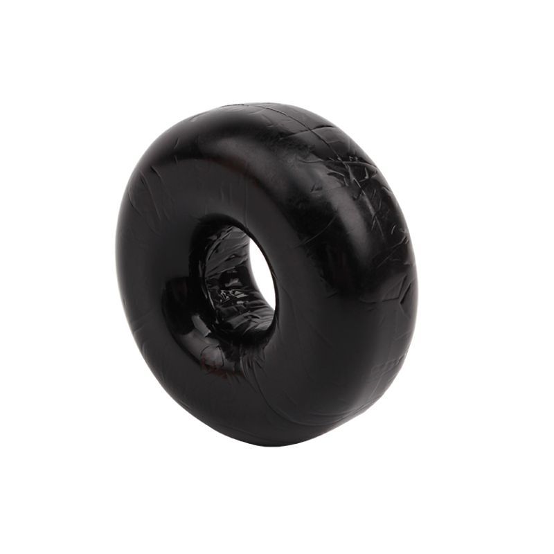 Mega Fat O Cock Ring – 5.9 cm Diameter TPE Cock Ring Black One Size > Cock Ring > Single