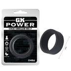 Cock Sweller No.7 – Silicone Oversized Cock Ring 4.6 cm Diameter Black One Size > Cock Ring > Single