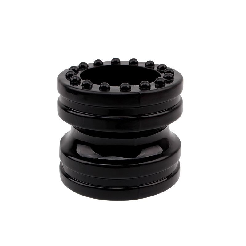 Hard On Ring Set (Black and Red) – Stretchable 4.5 cm Diameter Ring Set Secondary image