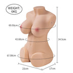 Wendy 6kg Remote-Controlled Female Torso (T-Skin) – Lifelike Vibrating Masturbator > Sex Toys > Sex Dolls > Premium