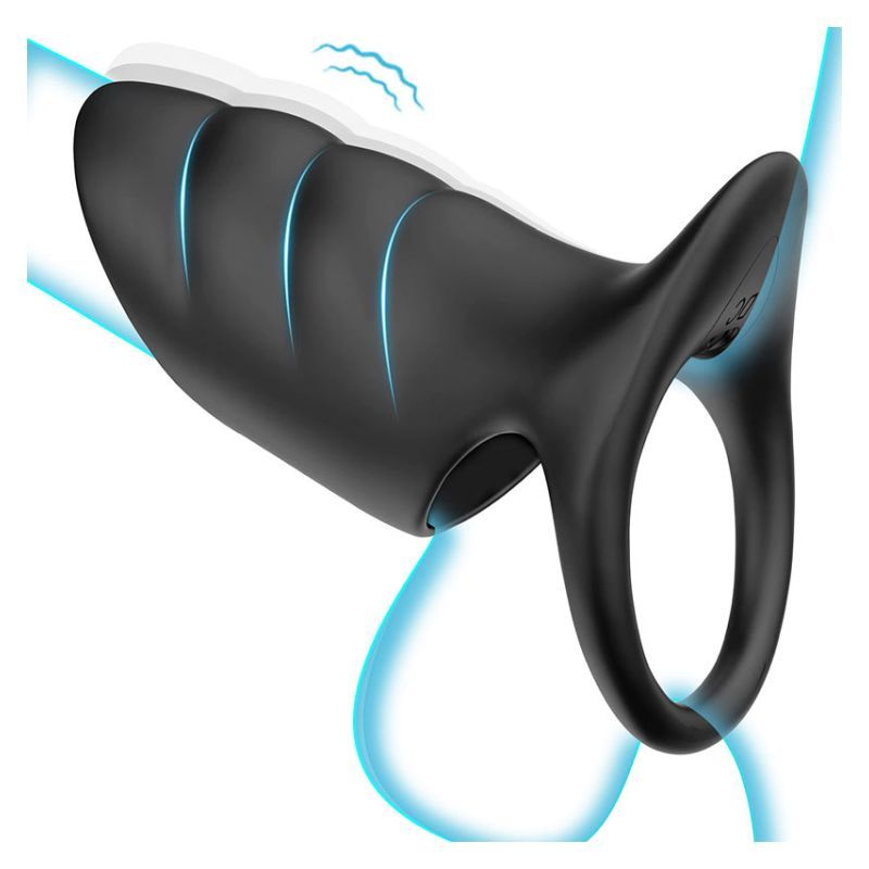 Surge Vibrating Penis Sleeve Cock Ring – Body-Safe Silicone Sleeve Secondary image