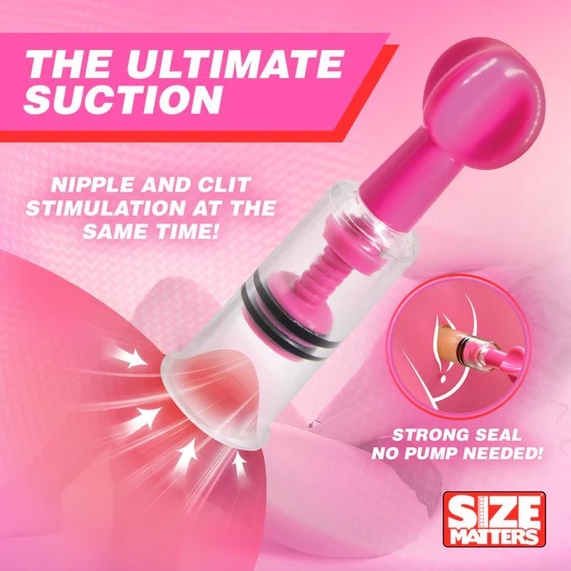 MAXtwist Clit and Nipple Sucker Set – 3 Piece Suction Toy Set > Sex Toys > Nipple Suckers