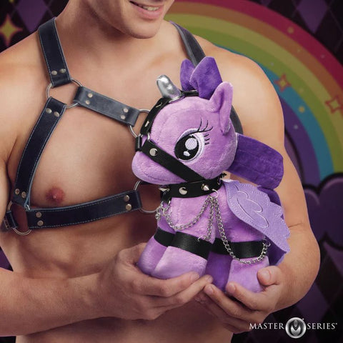 Raven Plum Bondage Pony Plush – Adult Fantasy Fetish Toy Adult Toys