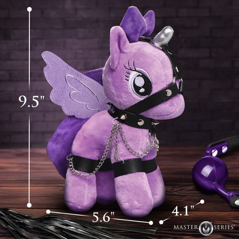 Raven Plum Bondage Pony Plush – Adult Fantasy Fetish Toy Adult Toys