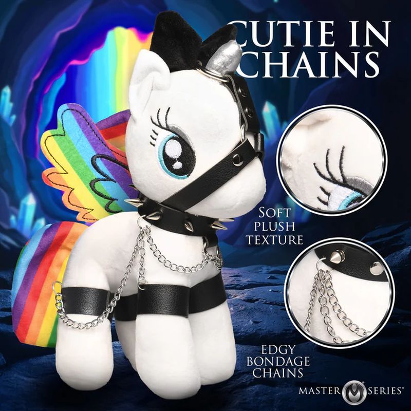 Prism Pearl Bondage Pony – Plush Bondage Accessory > Novelties > Gag Gifts