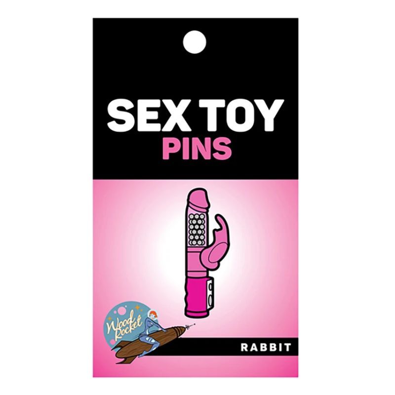 Wood Rocket Rabbit Enamel Pin – Wearable Classic Jack Rabbit Silver > Novelties > Gag Gifts Main image