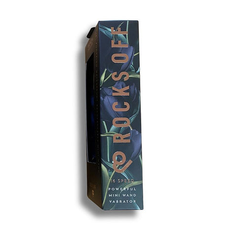 Black Tulip Rechargeable Mini Wand (Black) – Waterproof Silicone Wand with 16 Modes > Sex Toys > Massage Wands