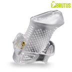 Brutus Airmesh Chastity Cage – Lightweight Breathable Polyethylene Extended Wear Device > Bondage Gear > Male Chastity