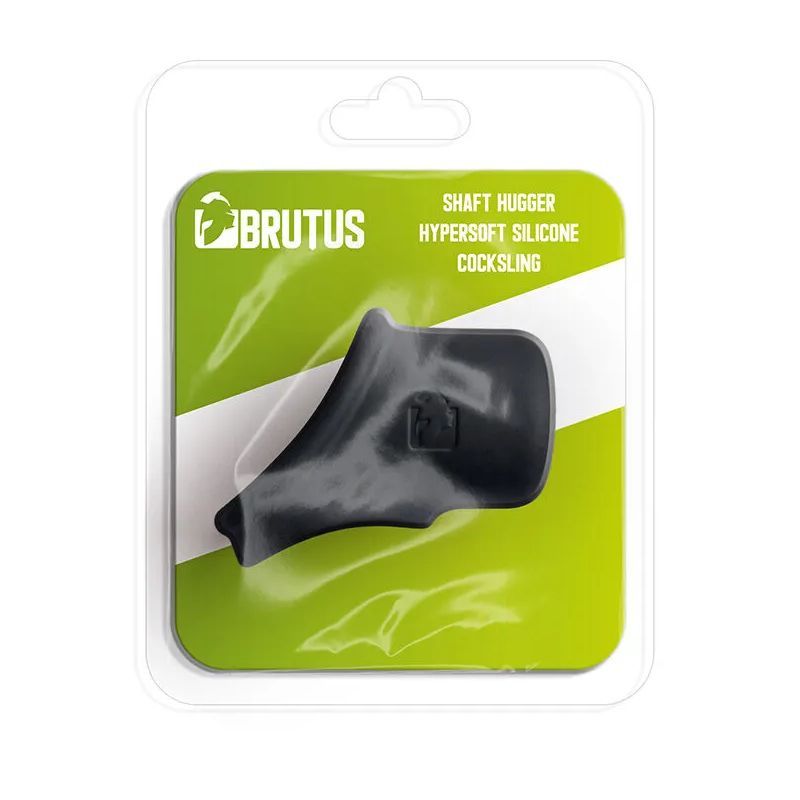 Brutus Shaft Hugger Hypersoft – Soft Silicone Shaft Hugger and Ball Sling Black > Sex Toys For Men > Penis Sleeves Main image