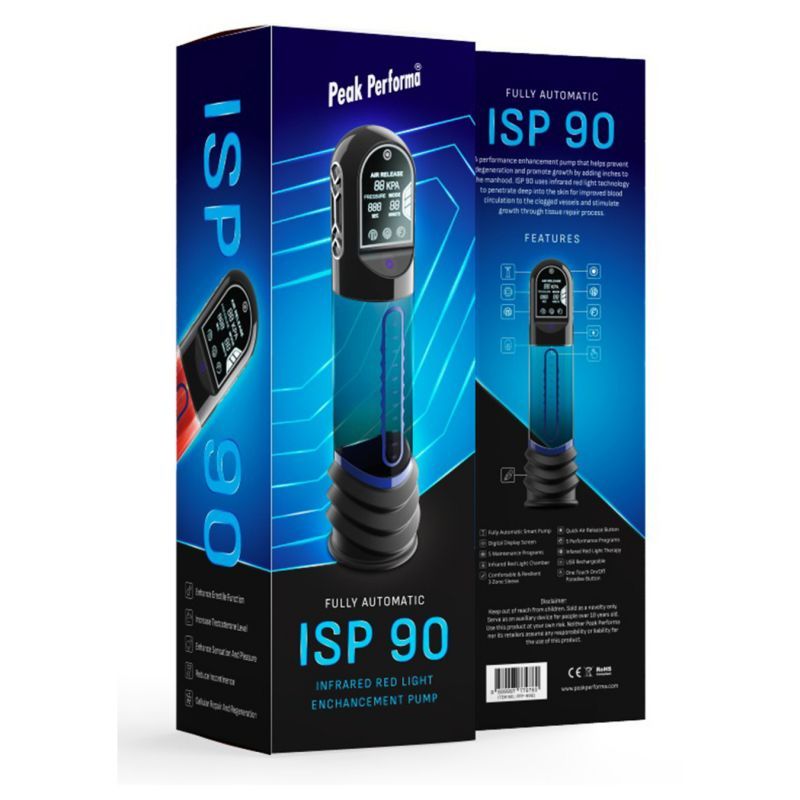 ISP90 Curve Infrared Automatic LCD Penis Pump > Pumps > Penis Pumps Electric