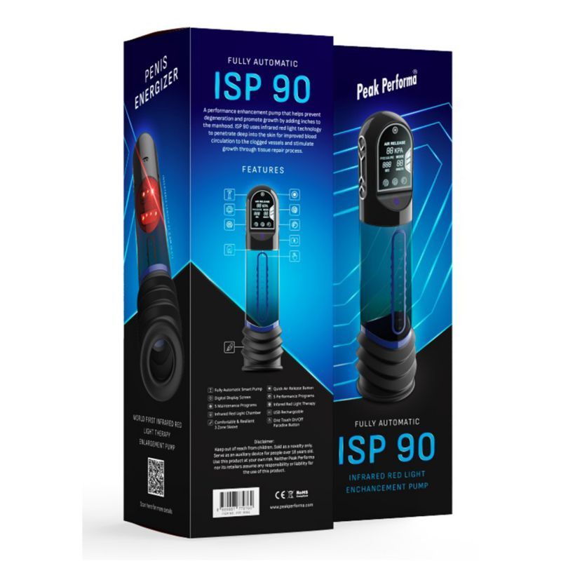 ISP90 Curve Infrared Automatic LCD Penis Pump > Pumps > Penis Pumps Electric