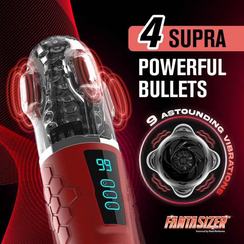 Hypershaker Automatic App Controlled Masturbator with LCD and Vibrations > Sex Toys For Men > Masturbators > Vibrating