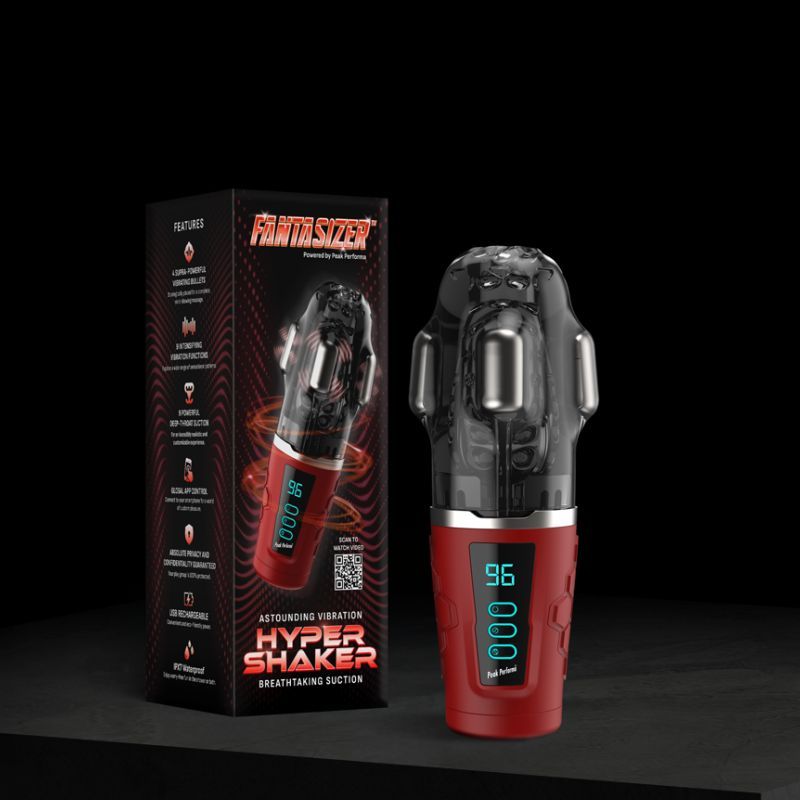 Hypershaker Automatic App Controlled Masturbator with LCD and Vibrations > Sex Toys For Men > Masturbators > Vibrating
