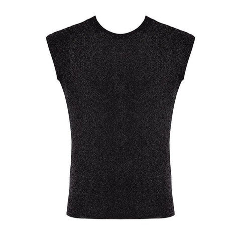 Onyx Skin Tank – Sleeveless Transparent Mesh Lingerie Top > Clothes > Mens Apparel