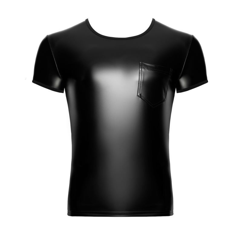 Vexen Vexen Tee – Powerwetlook High-Gloss Tight-Fit Top > Clothes > Mens Latex