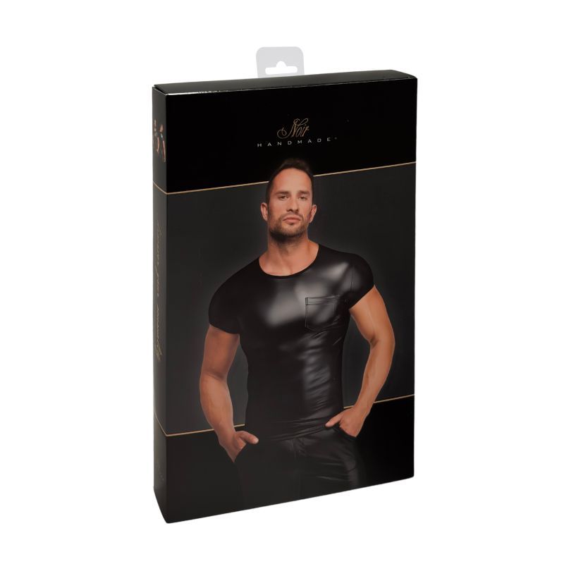 Vexen Vexen Tee – Powerwetlook High-Gloss Tight-Fit Top > Clothes > Mens Latex