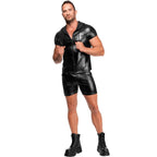 Vexen Hooded T-Shirt – Powerwetlook Fabric Shirt > Clothes > Mens Apparel