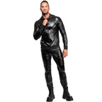 Rogue Pants – Sculpted Powerwetlook Pants with PVC Knee Inserts > Clothes > Mens Latex