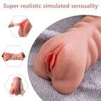 Ramar Realistic Vibrating Masturbator – Dual Vaginal and Anal Stimulation > Sex Toys For Men > Masturbators > Vibrating