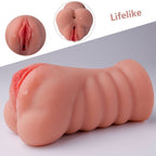 Ramar Realistic Vibrating Masturbator – Dual Vaginal and Anal Stimulation > Sex Toys For Men > Masturbators > Vibrating