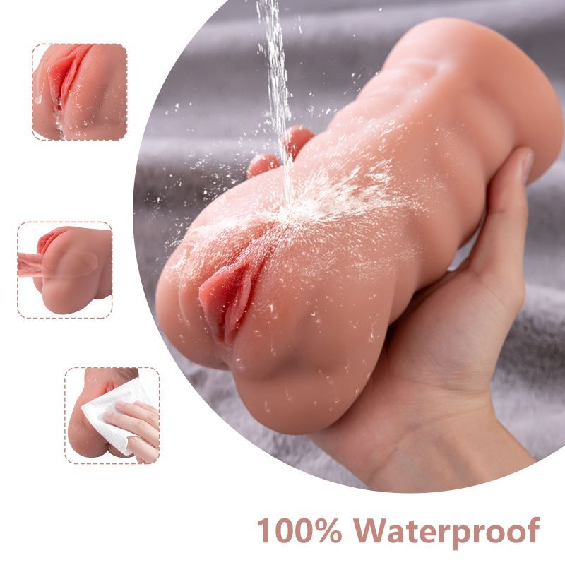 Ramar Realistic Vibrating Masturbator – Dual Vaginal and Anal Stimulation > Sex Toys For Men > Masturbators > Vibrating