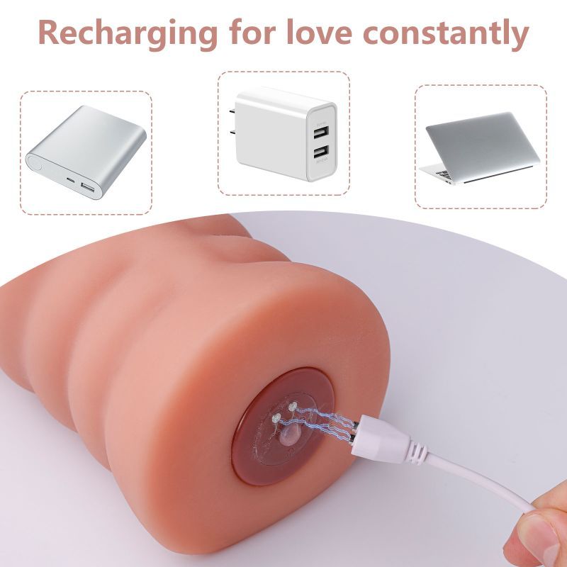 Ramar Realistic Vibrating Masturbator – Dual Vaginal and Anal Stimulation > Sex Toys For Men > Masturbators > Vibrating