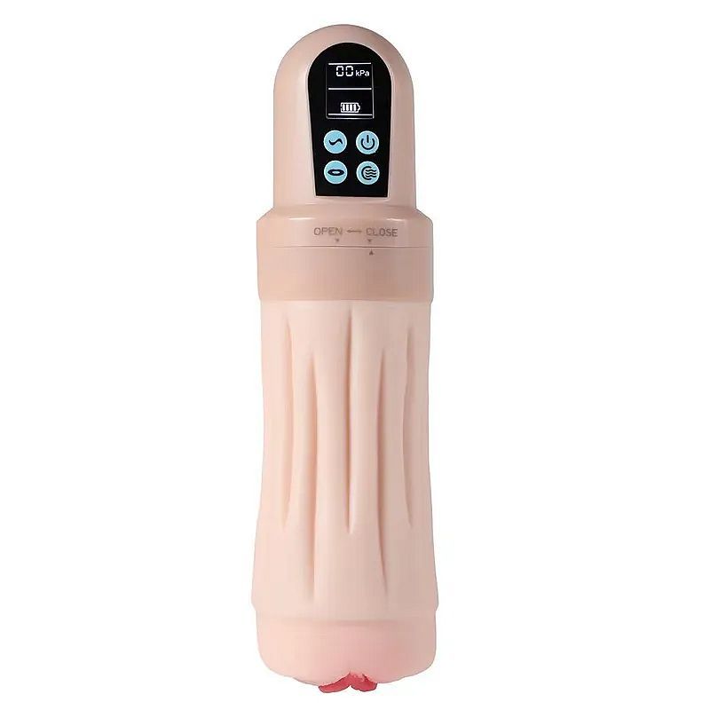 Suctroker Dual Density Vibrating Sucking Vaginal Masturbator > Sex Toys For Men > Masturbators > Vibrating