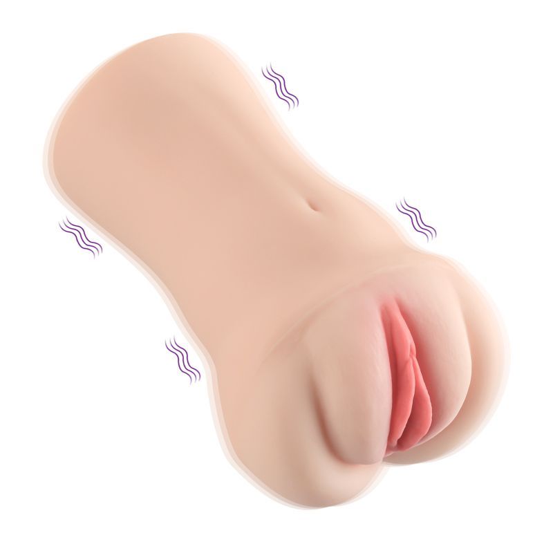 Brenna Dual Density – 3 Speed 7 Mode Realistic Vibrating Masturbator Flesh > Sex Toys For Men > Masturbators > Vibrating Main image